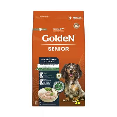 Ração Golden Formula Sênior Raças Pequenas Frango e Arroz Mini Bits