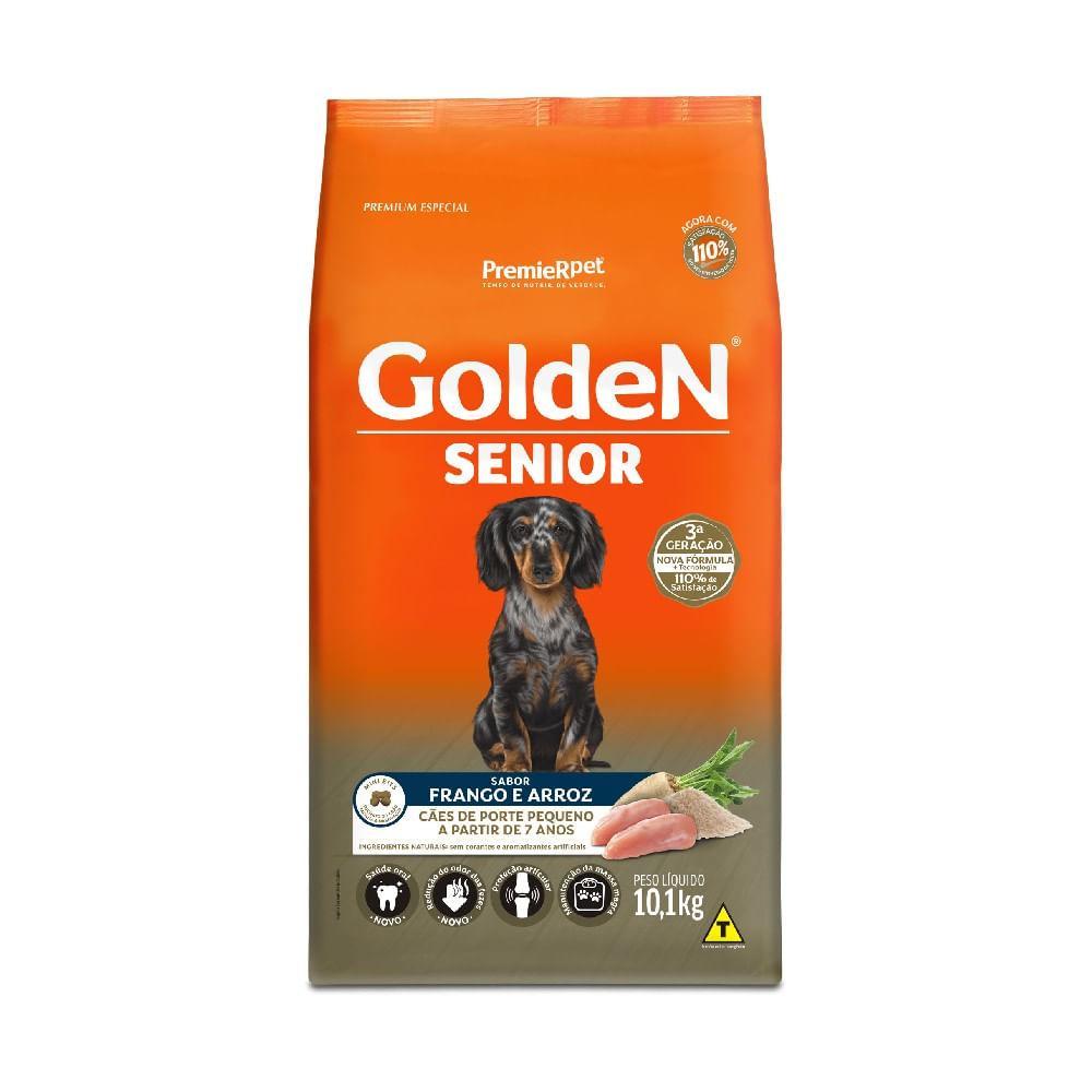Ração Golden Fórmula Sênior Raças Pequenas Frango e Arroz Mini Bits - 2
