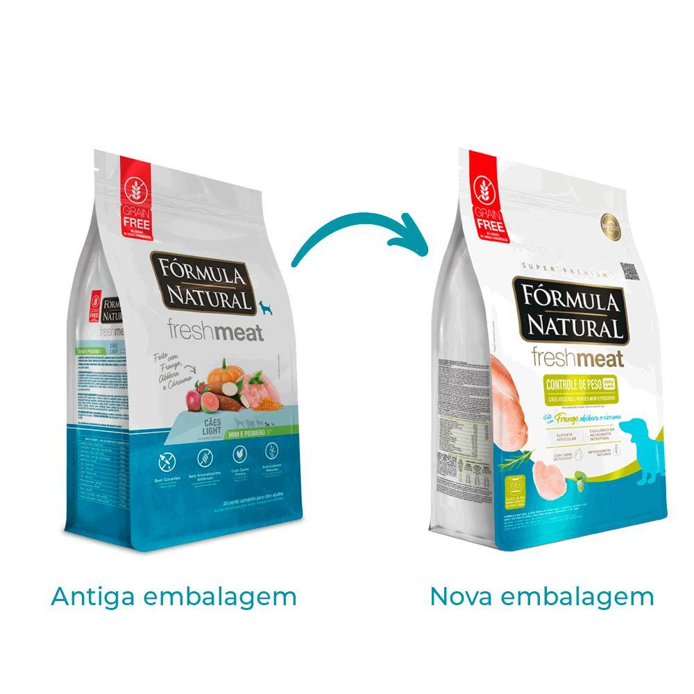 Ração Fórmula Natural Fresh Meat Controle de Peso Cães Mini e Pequeno Frango - 3