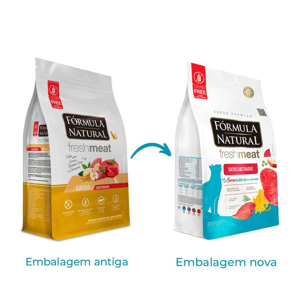 Ração Fórmula Natural Fresh Meat Gatos Castrados Carne - 5