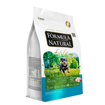 Ração Fórmula Natural Life Cães Filhotes Médio e Grande