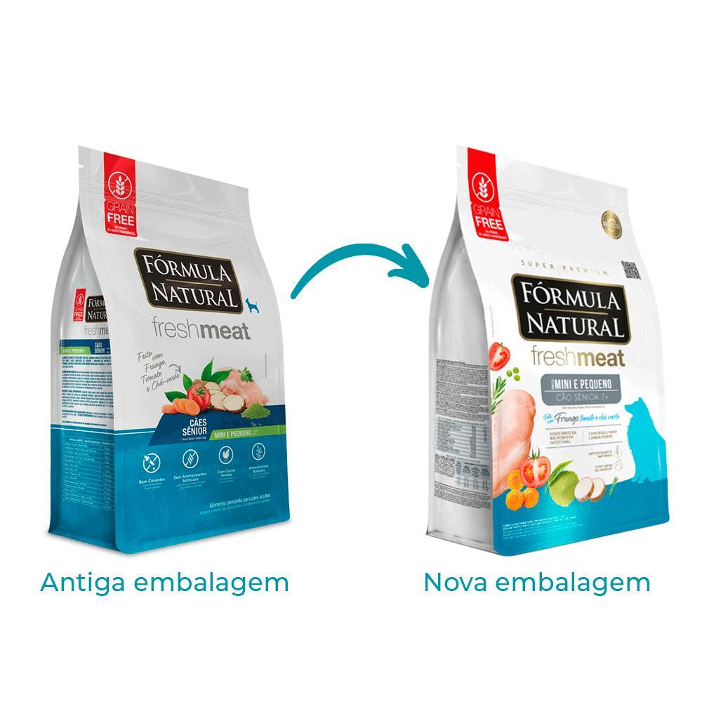 Ração Fórmula Natural Fresh Meat Cães Sênior Mini e Pequeno Frango - 4