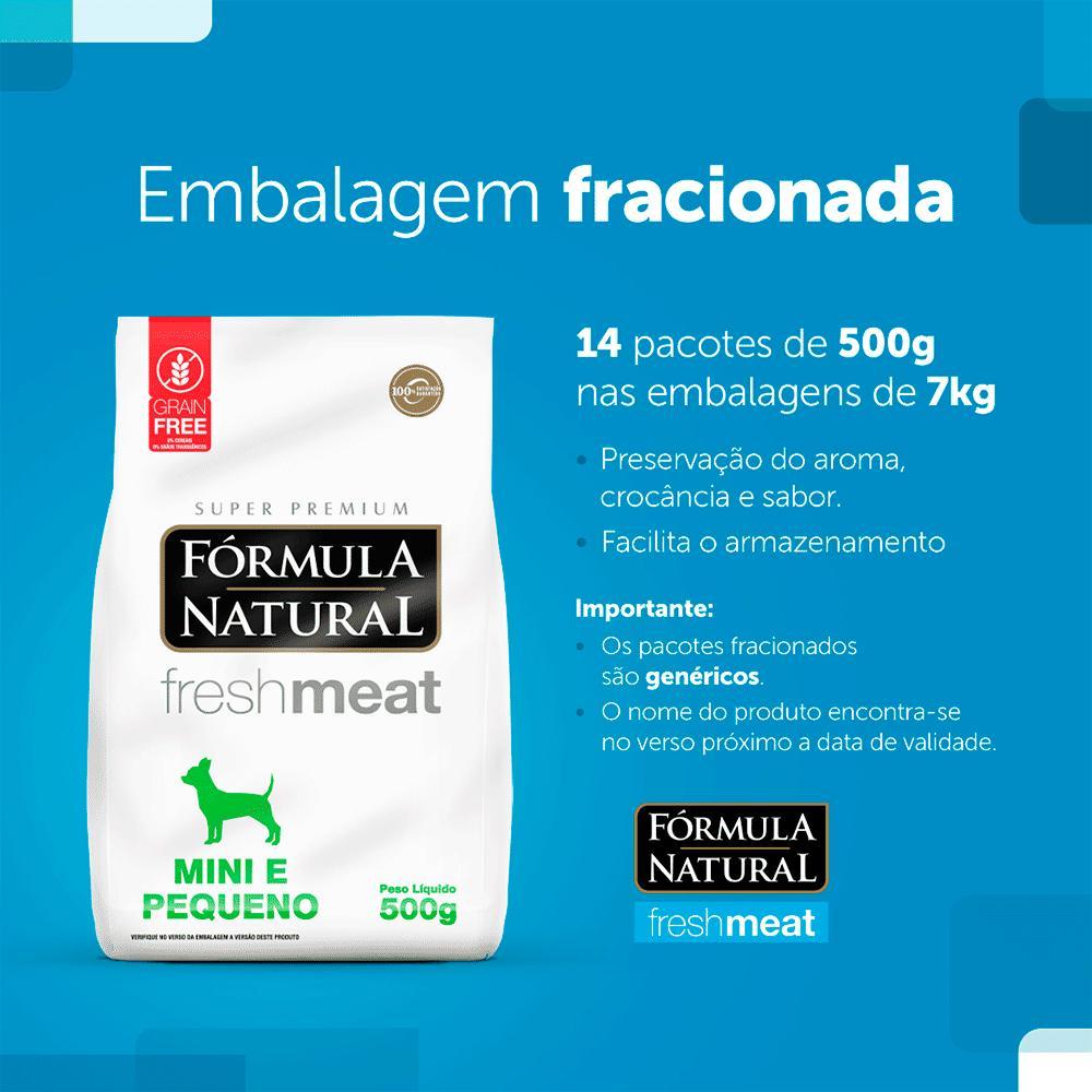 Ração Fórmula Natural Fresh Meat Cães Sênior Mini e Pequeno Frango - 10