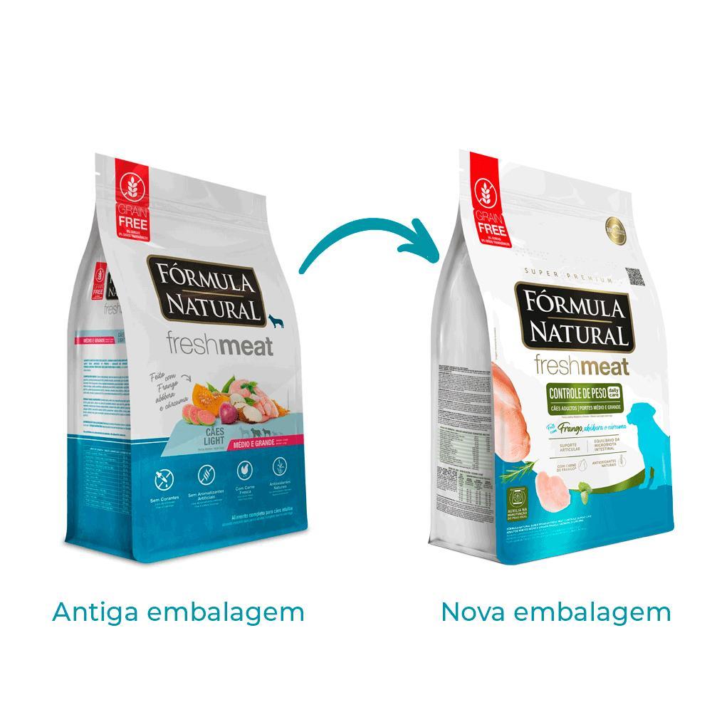 Ração Fórmula Natural Fresh Meat Controle de Peso Cães Médio e Grande Frango - 2