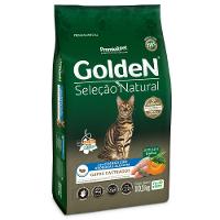 Ração Golden Seleção Natural Gatos Castrados Frango com Abóbora e Alecrim - 5