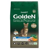 Ração Golden Seleção Natural Gatos Castrados Frango com Abóbora e Alecrim - 6