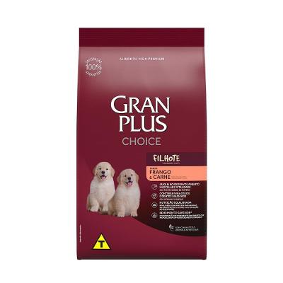 Ração GranPlus Choice Cães Filhotes Frango e Carne