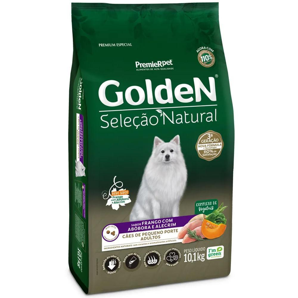 Ração Golden Seleção Natural Cães Adultos Raças Pequenas Frango e Abóbora - 2