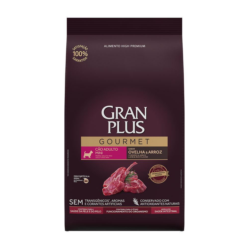 Ração GranPlus Gourmet Cães Adultos Mini Ovelha e Arroz - 2