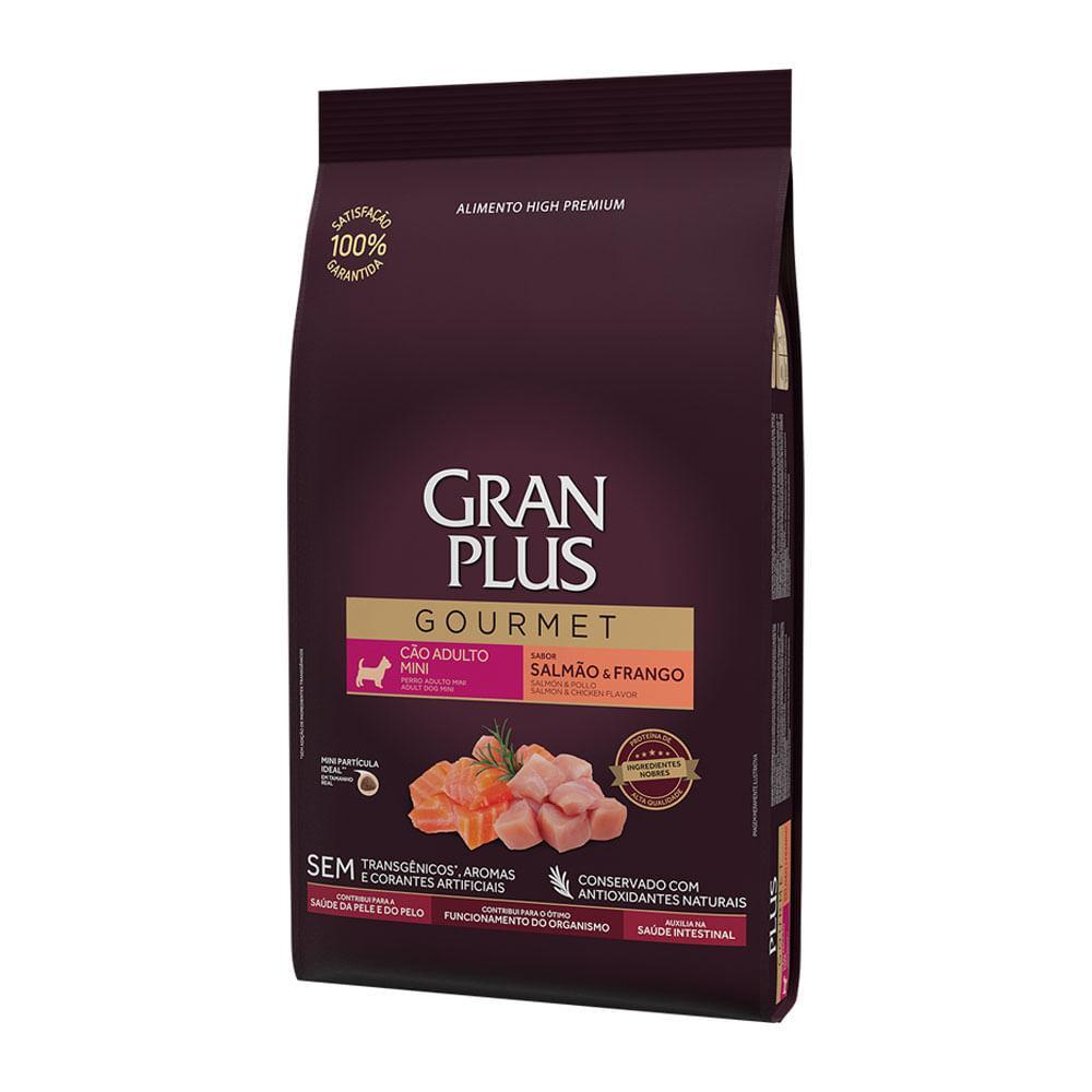 Ração GranPlus Gourmet Cães Adultos Mini Salmão e Frango - 2