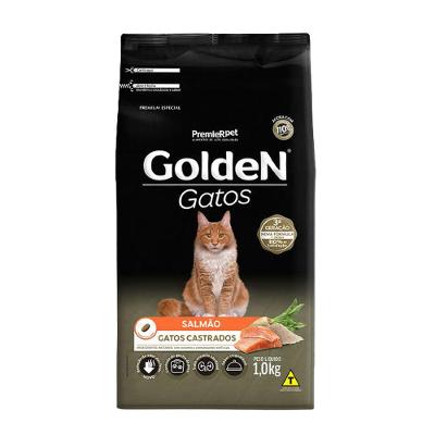 Ração Golden Gatos Castrados Salmão