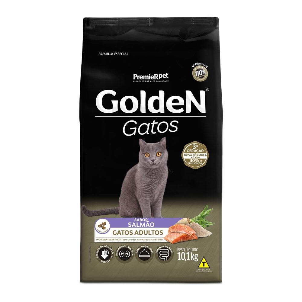 Ração Golden Gatos Adultos Salmão - 3