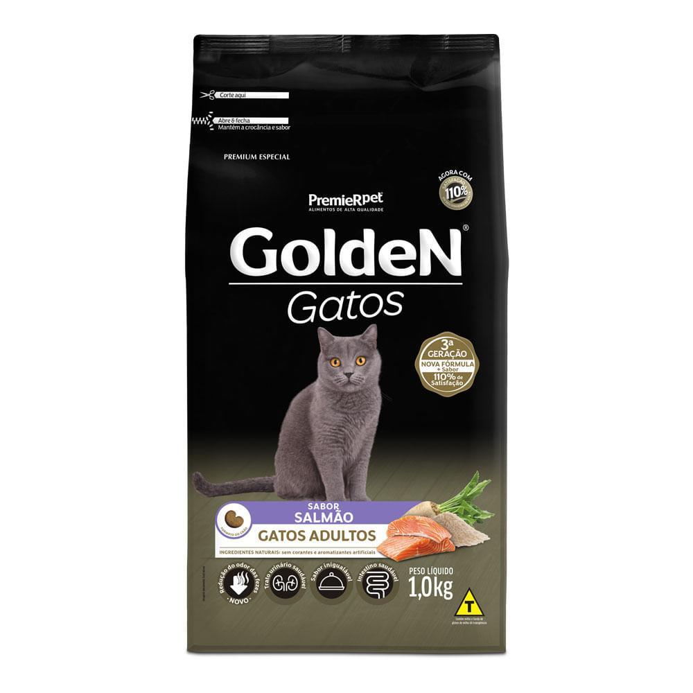 Ração Golden Gatos Adultos Salmão - 4