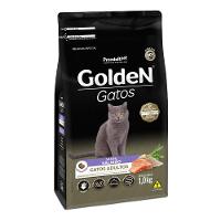 Ração Golden Gatos Adultos Salmão - 1
