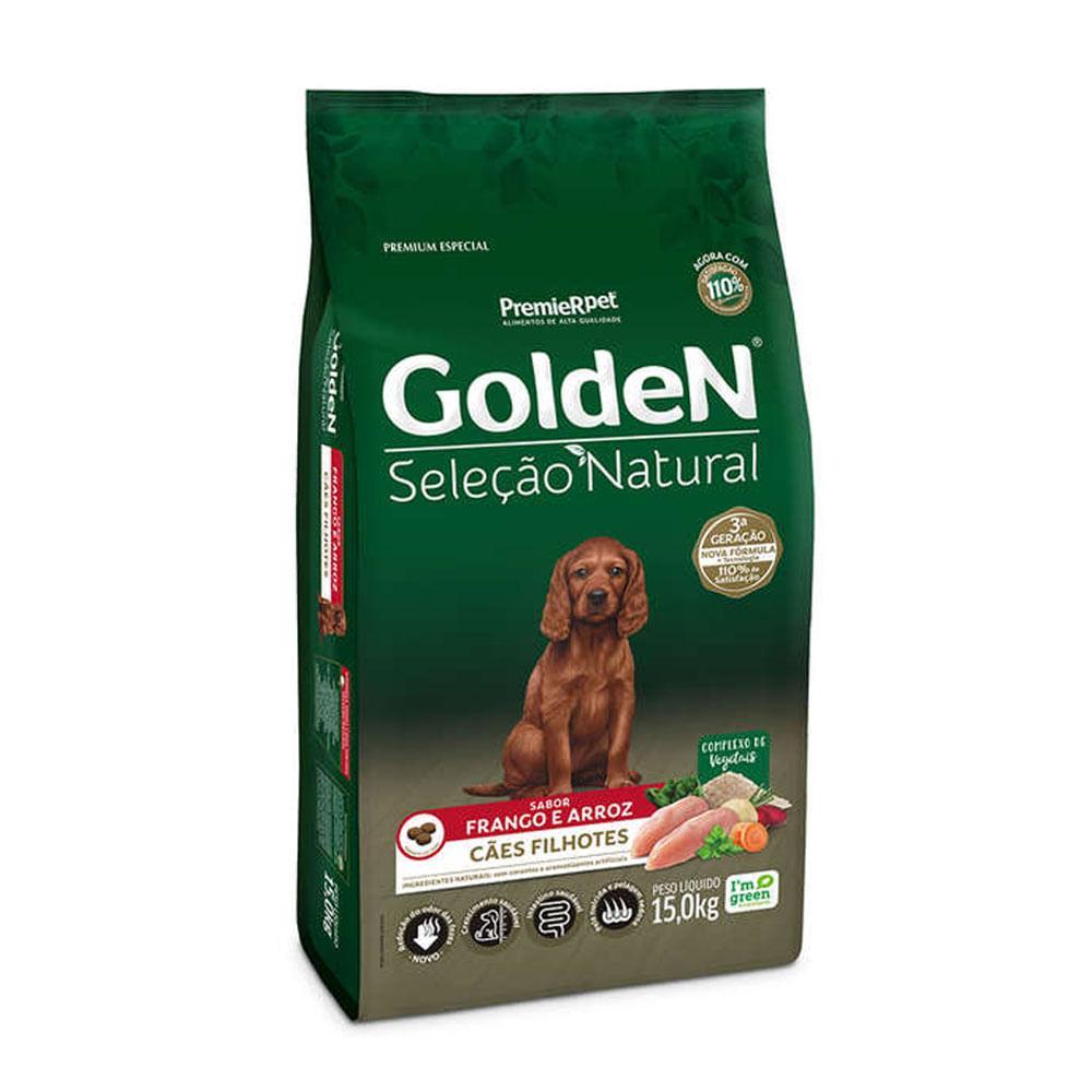 Ração Golden Seleção Natural Cães Filhotes Frango e Arroz - 2
