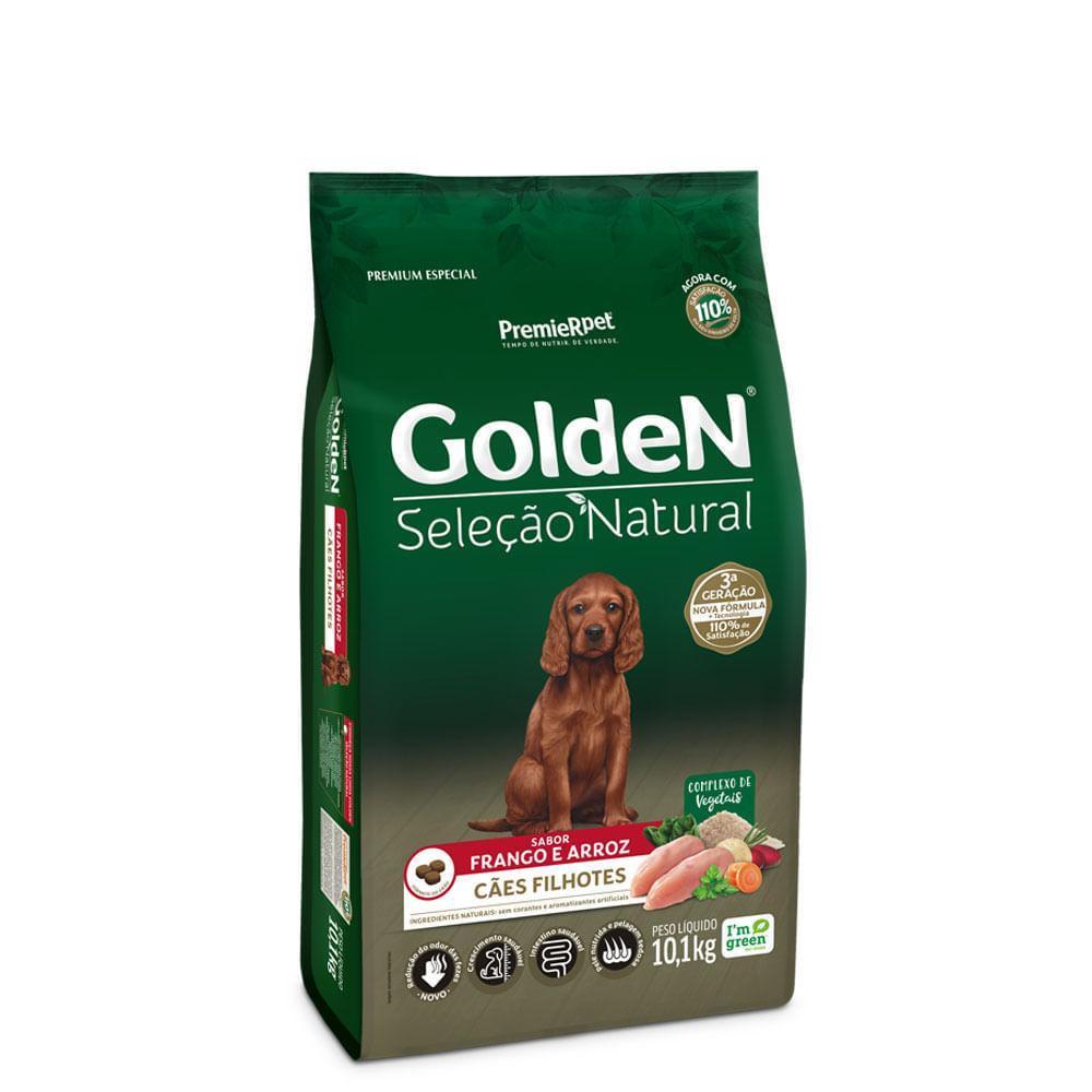 Ração Golden Seleção Natural Cães Filhotes Frango e Arroz - 4