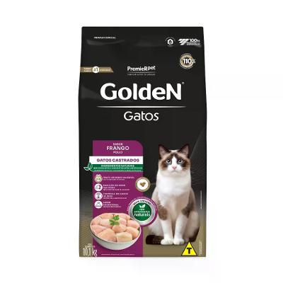 Ração Golden Gatos Castrados Frango
