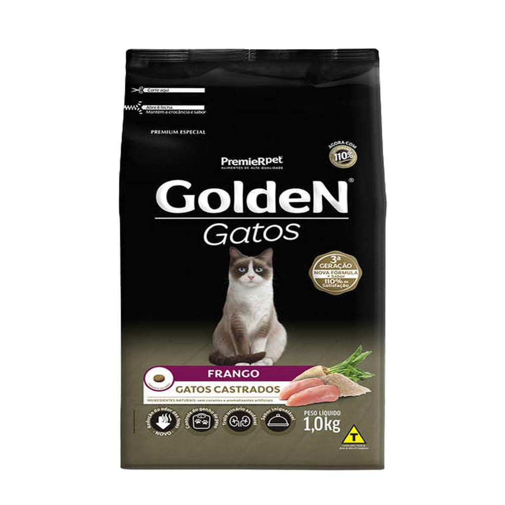 Ração Golden Gatos Castrados Frango - 2
