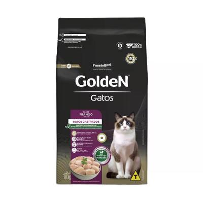 Ração Golden Gatos Castrados Frango