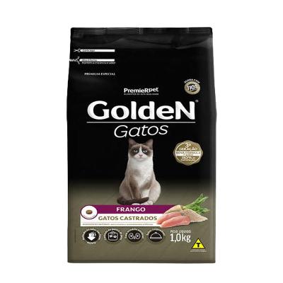 Ração Golden Gatos Castrados Frango