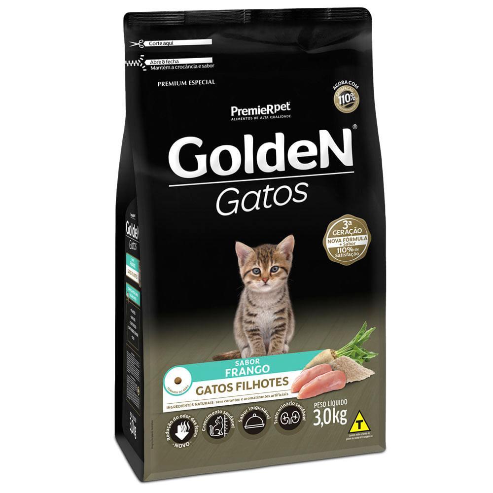 Ração Golden Gatos Filhotes Sabor Frango - 2