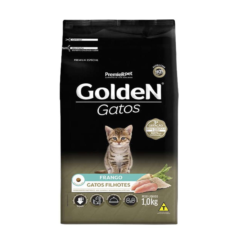 Ração Golden Gatos Filhotes Sabor Frango - 4