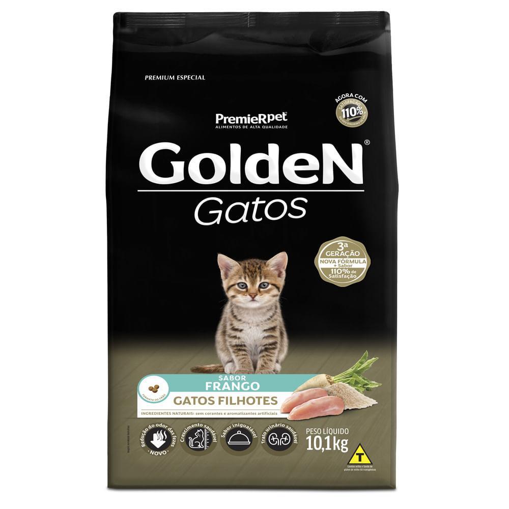 Ração Golden Gatos Filhotes Sabor Frango - 6