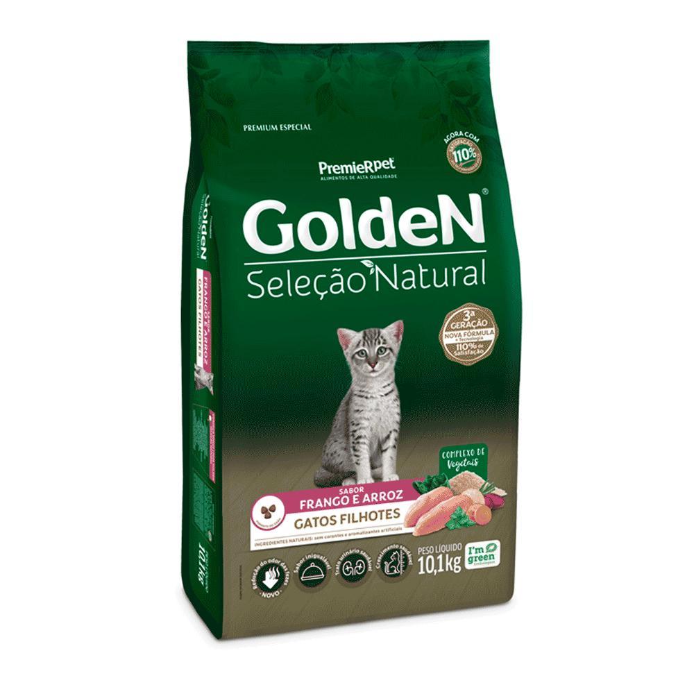 Ração Golden Seleção Natural Gatos Filhotes Frango e Arroz - 4