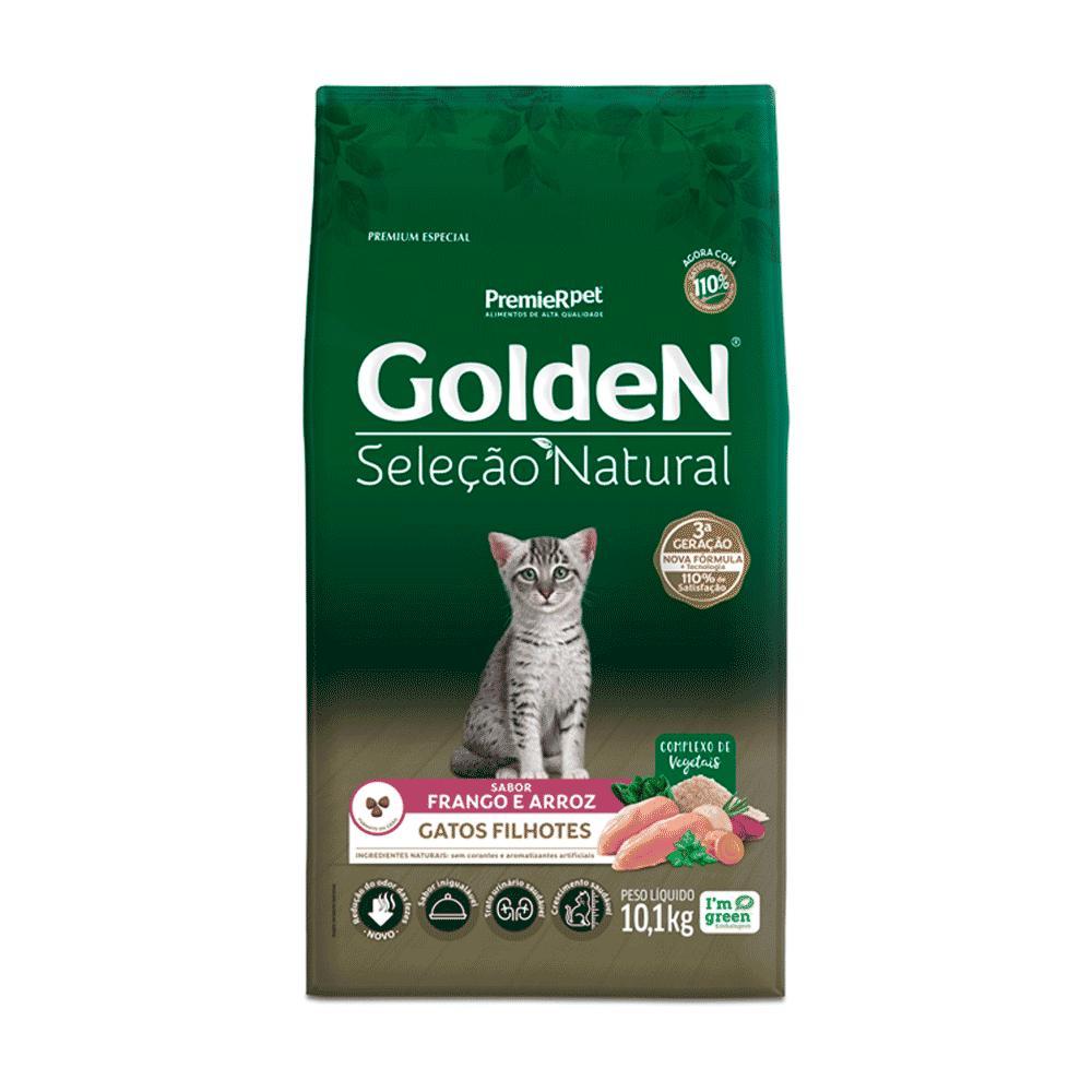 Ração Golden Seleção Natural Gatos Filhotes Frango e Arroz - 5