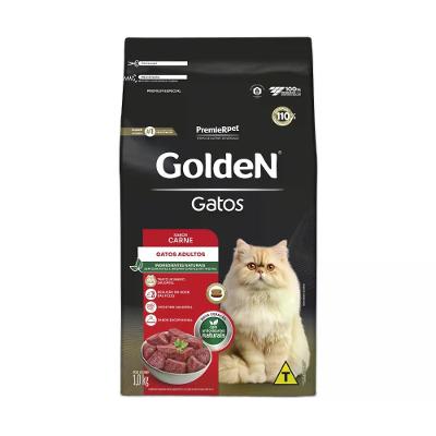 Ração Golden Gatos Adultos Carne