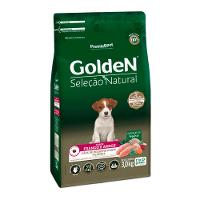 Ração Golden Seleção Natural Cães Filhotes Porte Pequeno Frango e Arroz Mini Bits