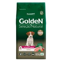 Ração Golden Seleção Natural Cães Filhotes Porte Pequeno Frango e Arroz Mini Bits - 6