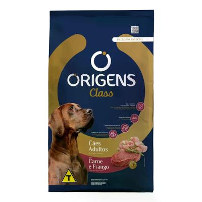 Ração Origens Class Cães Adultos Carne e Frango