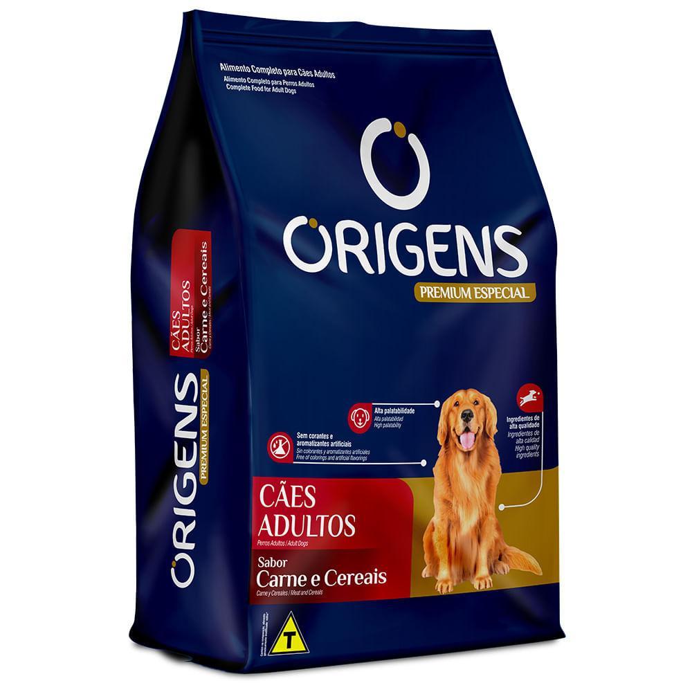 Ração Origens Cães Adultos Carne e Cereais - 2