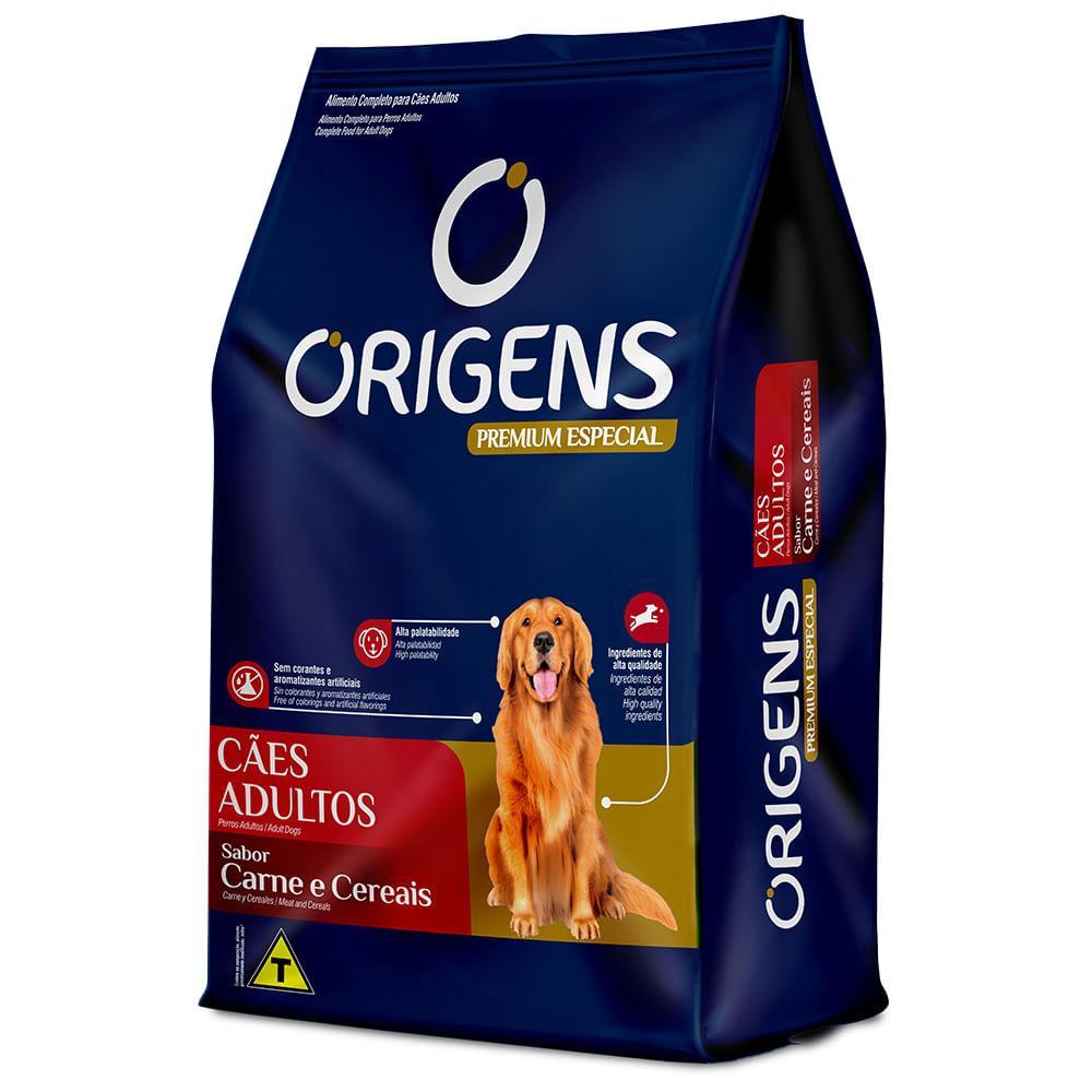 Ração Origens Cães Adultos Carne e Cereais - 3