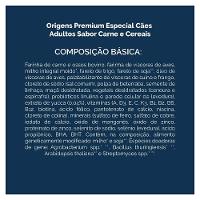 Ração Origens Cães Adultos Carne e Cereais - 8