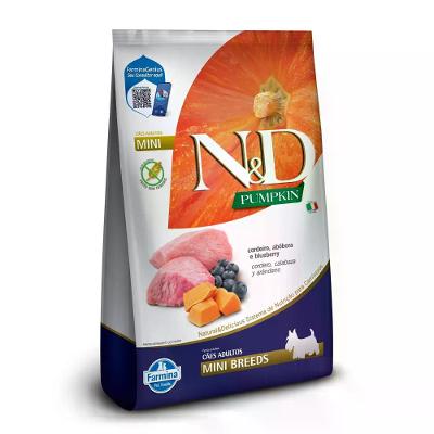 Ração N&D Pumpkin Cães Adultos Raças Pequenas Cordeiro