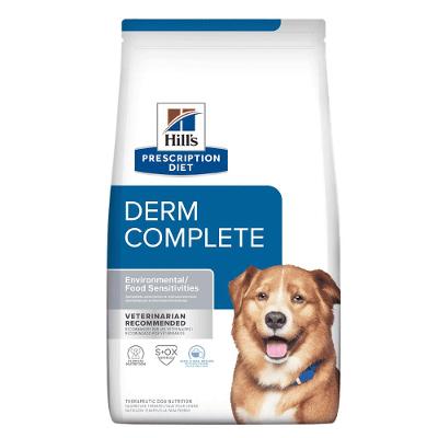 Ração Hill's Prescription Diet Derm Complete Cães Adultos