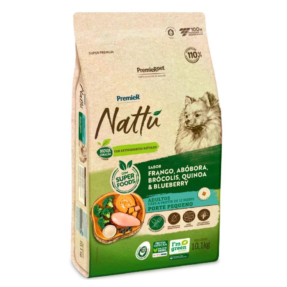 Ração Premier Nattu Cães Adultos Pequeno Porte Abóbora - 2