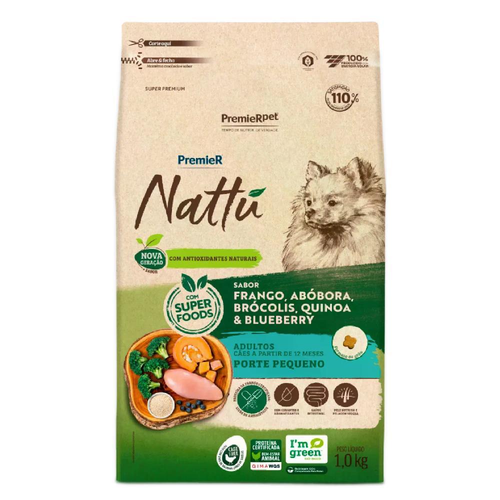 Ração Premier Nattu Cães Adultos Pequeno Porte Abóbora - 5