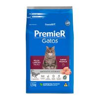 Ração Premier Ambientes Internos Gatos Adultos Pelos Longos Frango - 5
