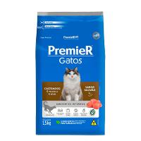 Ração Premier Ambientes Internos Gatos Castrados 6 Meses a 6 Anos Salmão - 6