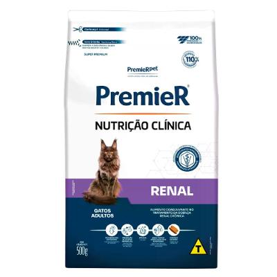 Ração Premier Nutrição Clínica Renal Gatos Adultos