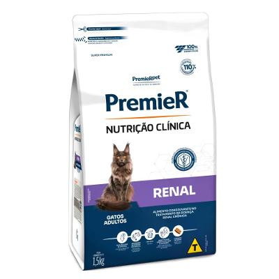 Ração Premier Gatos Adultos Nutrição Clínica Renal