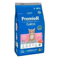 Ração Premier Ambientes Internos Gatos Filhotes Pelos Longos Salmão - 4