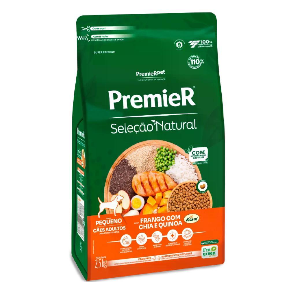 Ração Premier Seleção Natural Cães Adultos Pequeno Porte Frango com Chia e Quinoa - 4