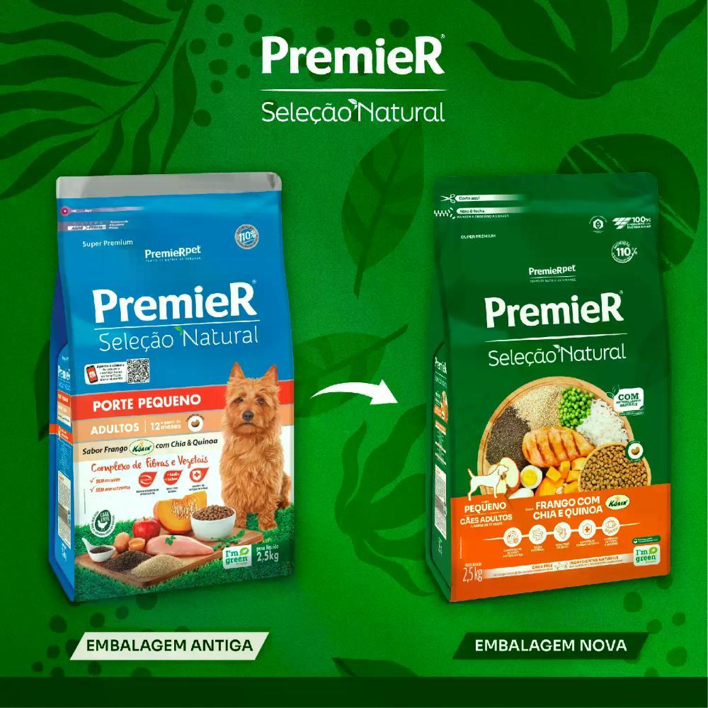 Ração Premier Seleção Natural Cães Adultos Pequeno Porte Frango com Chia e Quinoa - 5