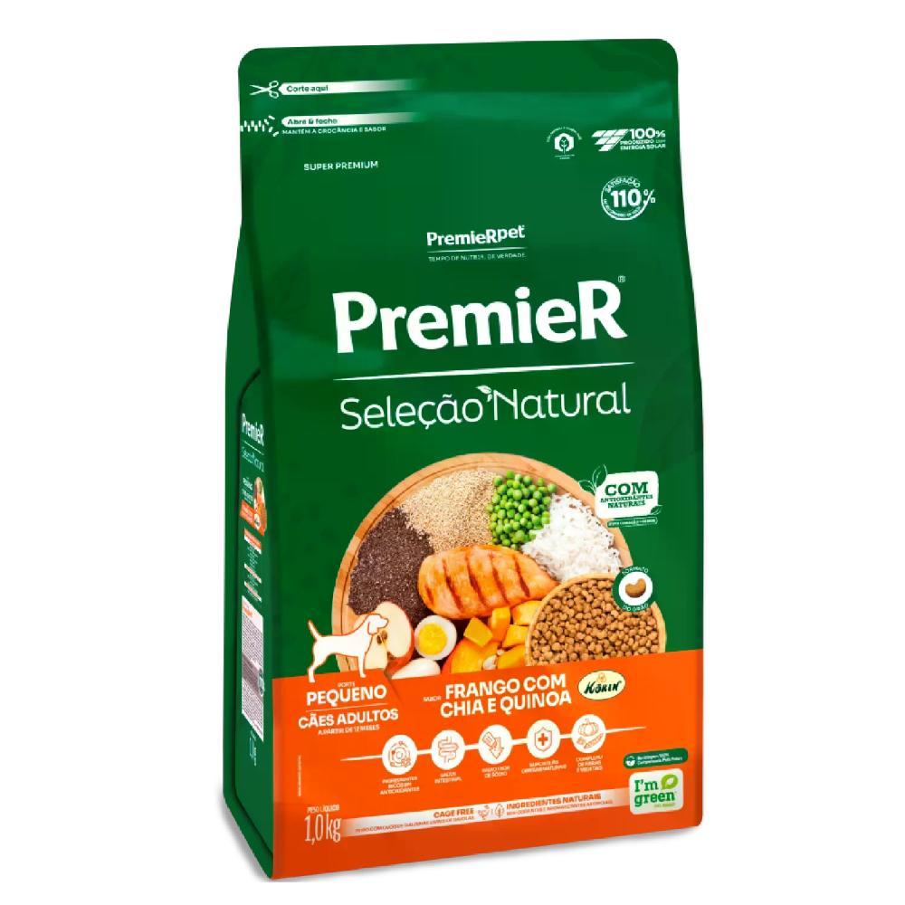Ração Premier Seleção Natural Cães Adultos Pequeno Porte Frango com Chia e Quinoa - 7