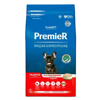 Ração Premier Raças Específicas Bulldog Francês Filhotes Frango