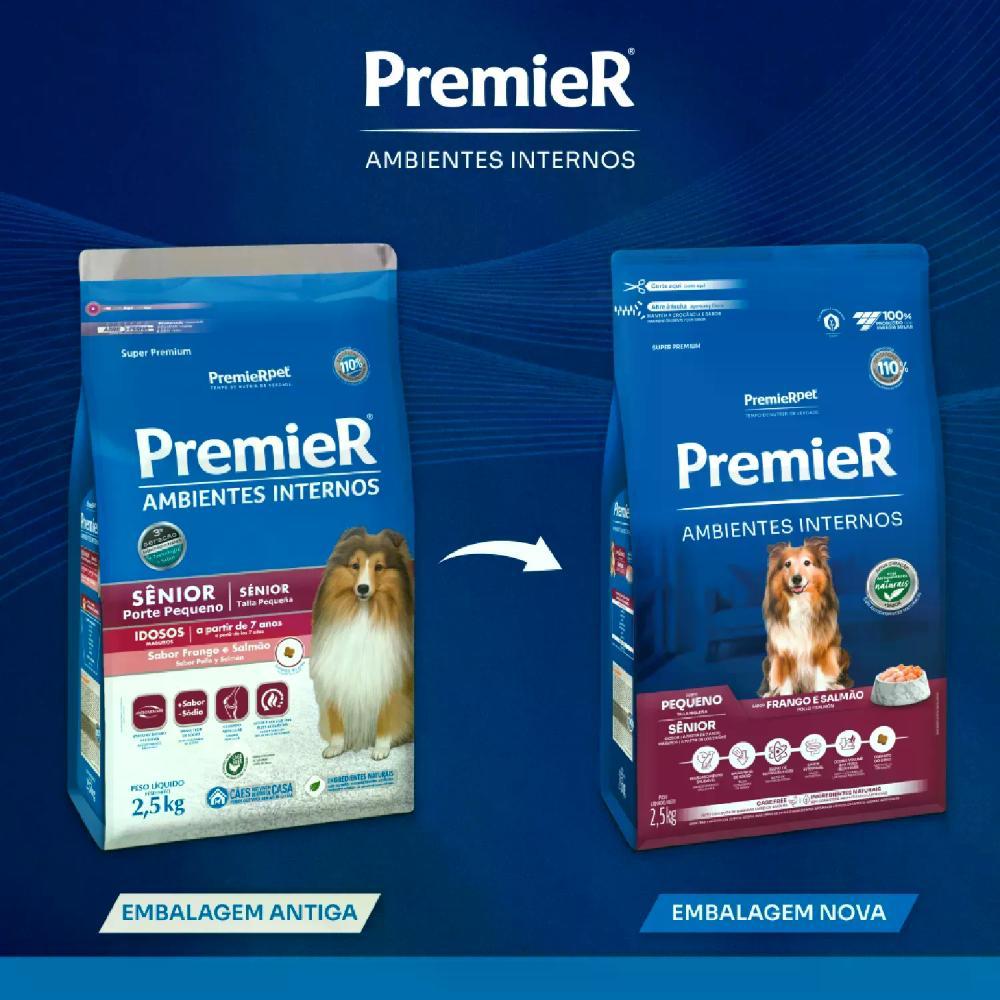 Ração Premier Ambientes Internos Cães Sênior Raças Pequenas - 6